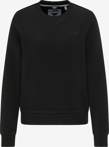 Sweat-shirt ICEBOUND en noir : devant