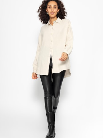 SASSYCLASSY Blouse in Beige