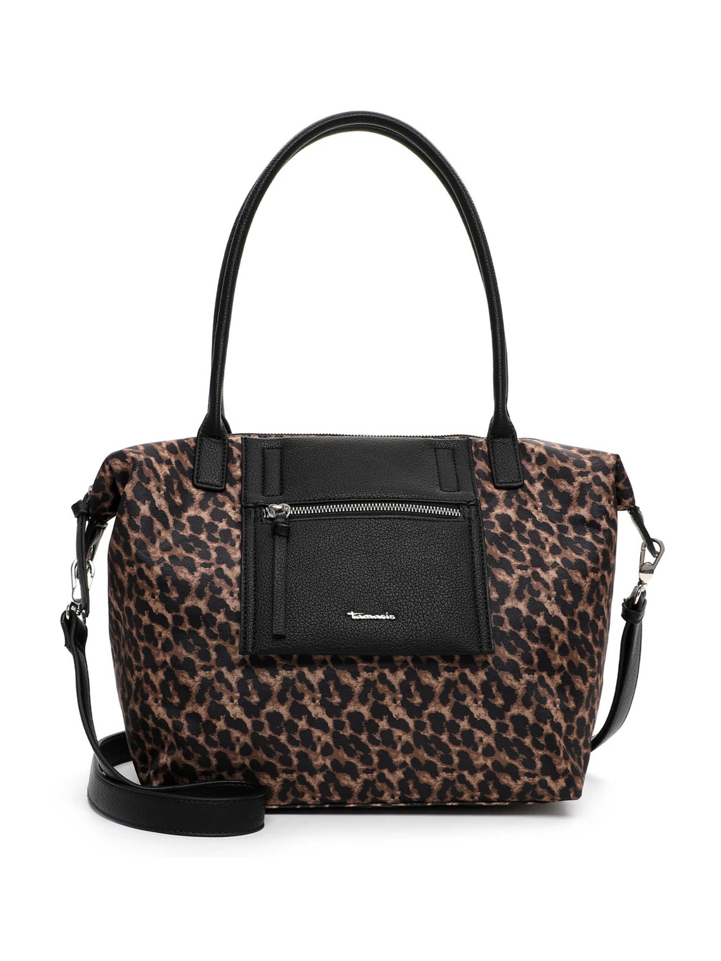 Plase de cumpărături 'Fabrizia' de la Tamaris pe negru: față