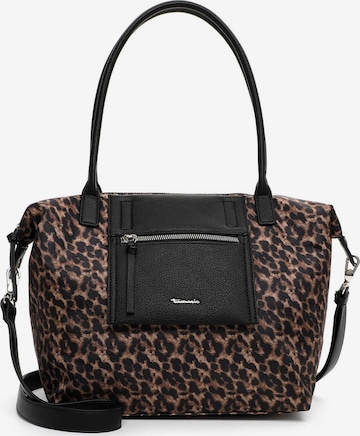 Tamaris Shopper 'Fabrizia' in Zwart: voorkant