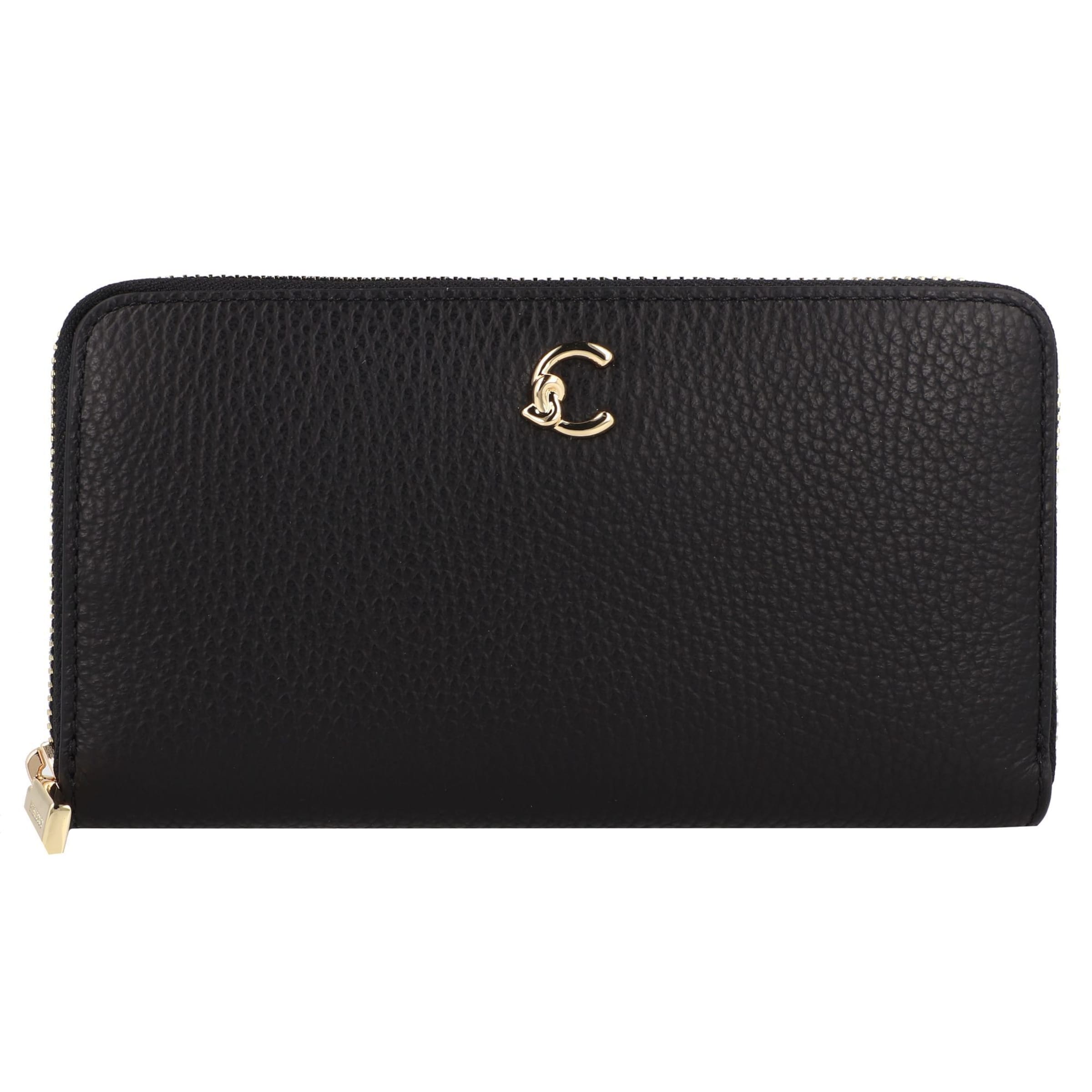 Coccinelle Wallet 'C-Me' in Black: front