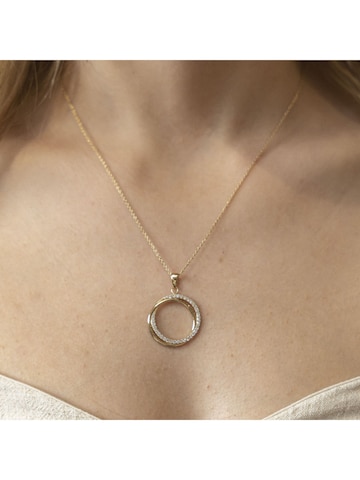 Chaîne CELESTA en or : devant