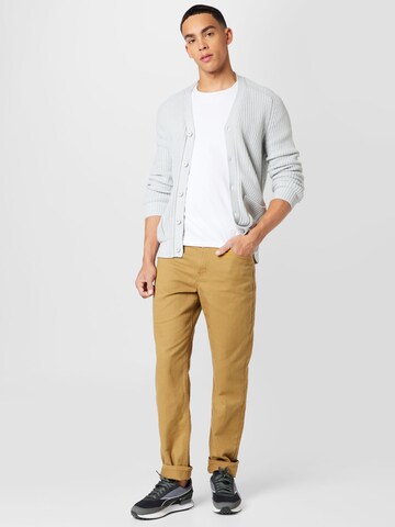 BURTON MENSWEAR LONDON Cardigan 'Fisherman' i grå