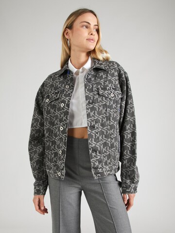 KARL LAGERFELD JEANS - Chaqueta de entretiempo en gris: frente