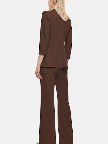 IMPERIAL Flared Hose 'IMPERIAL PANTALONE A ZAMPA'‌‌‌‌‌‌ in Braun