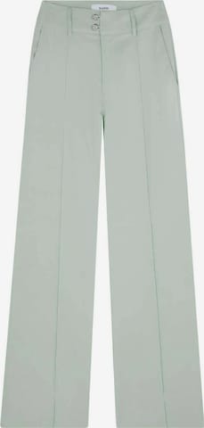 Scalpers Normalny krój Spodnie w kant 'Joy' w kolorze zielony: przód