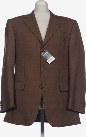 CARL GROSS Suit Jacket in M in Brown: front