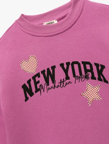 Koton Sweatshirt in Pink