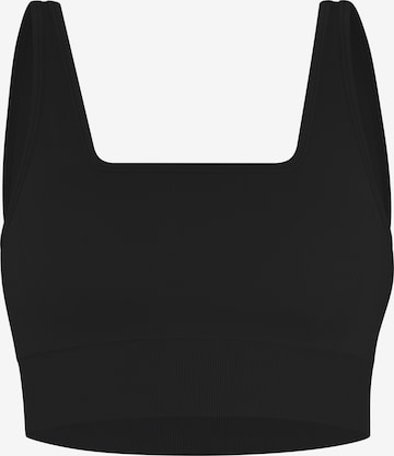 Circle Five Sport bh 'Sport-BH Damen | Medium Support mit herausnehmbaren Cups | Fitness, Gym & Yoga BH' in Zwart: voorkant
