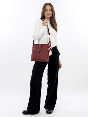 Sac bandoulière Emily & Noah en rouge : devant