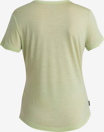 ICEBREAKER Performance Shirt 'Cool-Lite Sphere III' in Green