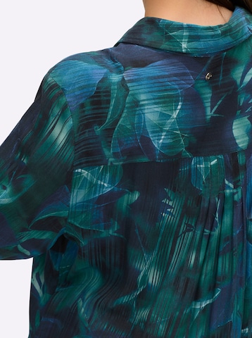 SHEEGO Блуза в синьо