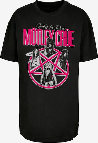 T-shirt 'Motley Crue - Vintage Shout At The Devil' Merchcode en noir : devant