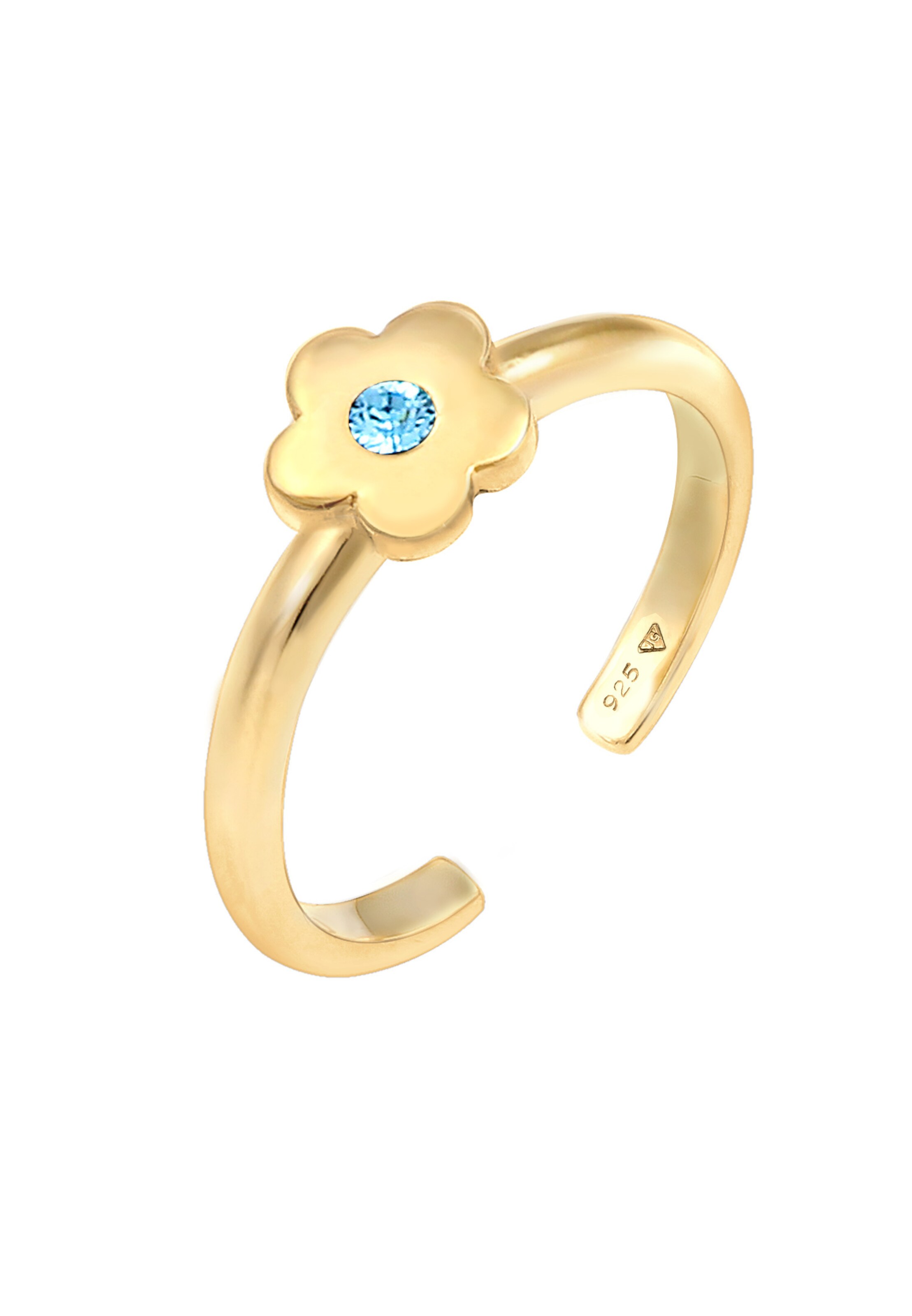 Bijou 'Blume' ELLI en or : devant