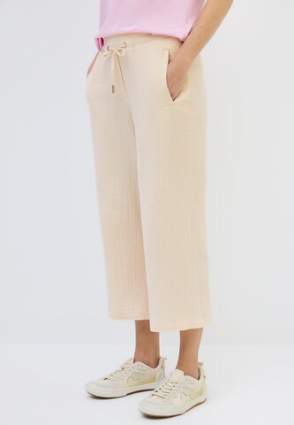 CECIL Loose fit Pants in Beige