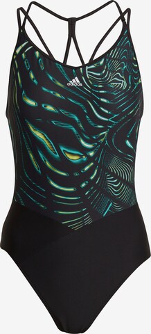 ADIDAS PERFORMANCE Active Swimsuit in Black: front