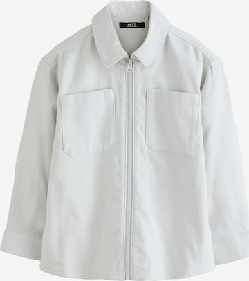 Next Välikausitakki värissä harmaa: etupuoli