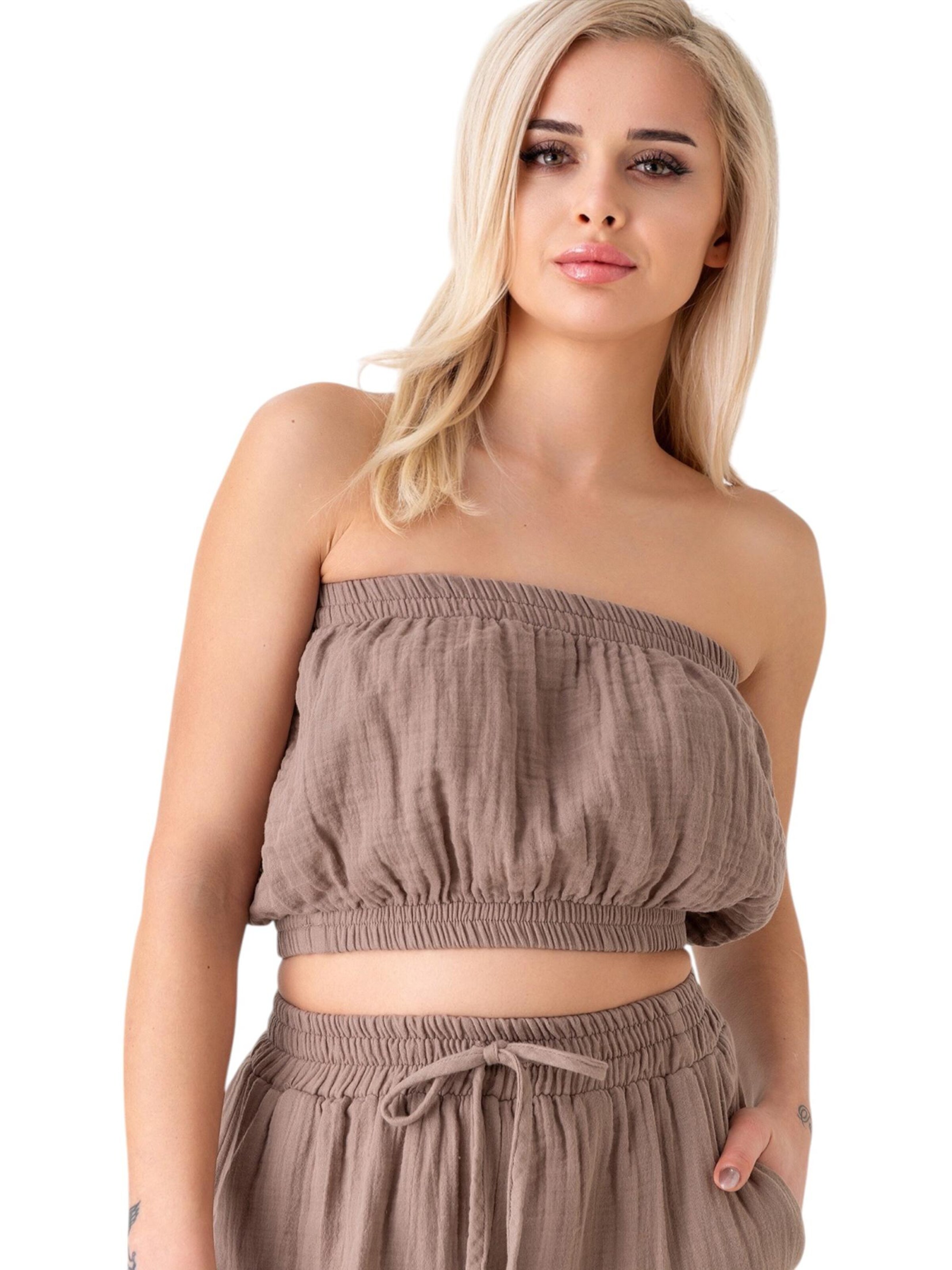 Haut 'IRIA' WENOR en beige