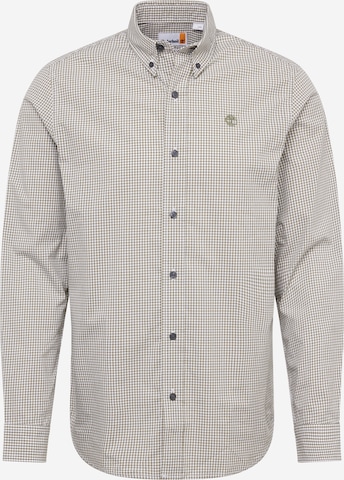 TIMBERLAND - Ajuste regular Camisa en marrón: frente