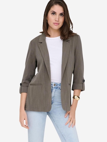 Blazer 'Onlmarsa ¾ Wvn Noos 15308084' di ONLY in grigio: frontale