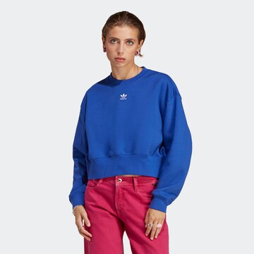 ADIDAS ORIGINALS Sweatshirt 'Essentials' i blå: forside