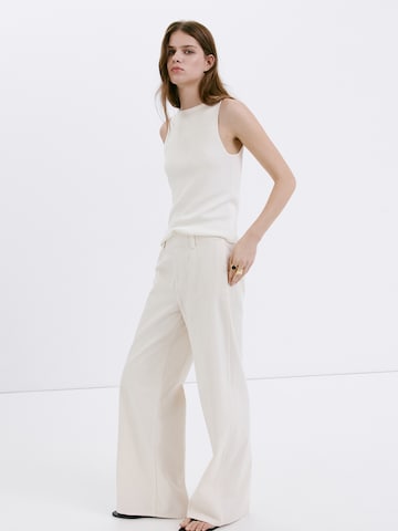 MANGO Stricktop 'SUENYO' in Beige