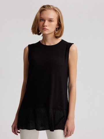 Touche Prive Bodysuit in Black