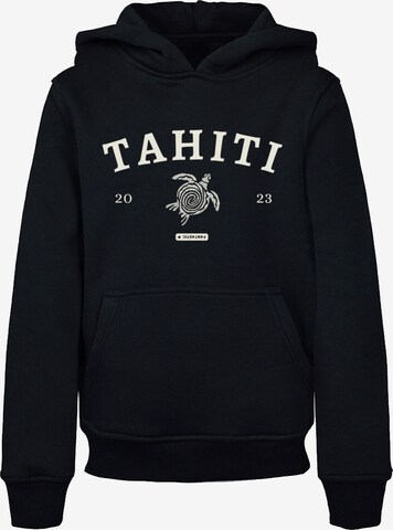 F4NT4STIC Sweatshirt 'Tahiti' in Black: front