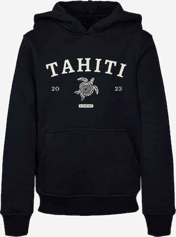 F4NT4STIC Sweatshirt 'Tahiti' in Zwart: voorkant