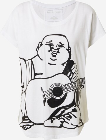 True Religion Shirt 'BUDDHA' in White: front