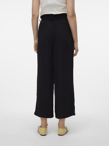 VERO MODA Loosefit Bukser 'ALBA' i sort