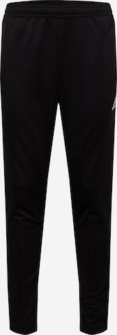 ADIDAS SPORTSWEAR Tapered Workout Pants 'Entrada 22 Training Bottoms' in Black: front