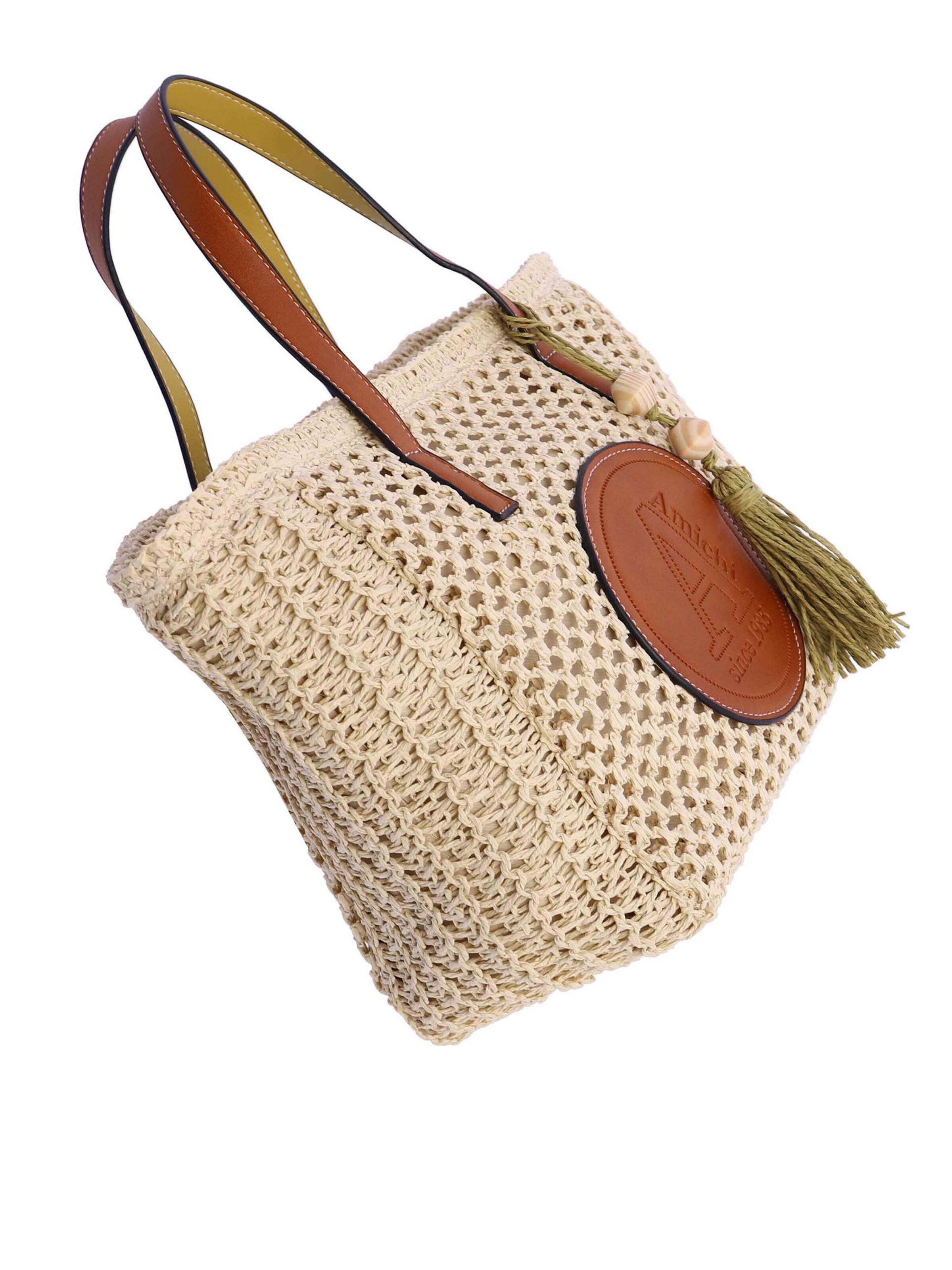 Amichi - Bolso de mano 'Aruba' en beige