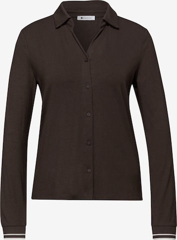 STREET ONE Blouse in Brown: front