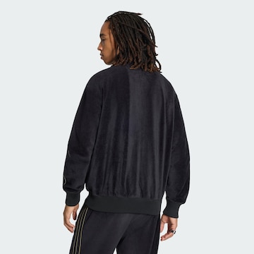 ADIDAS ORIGINALS Fleece jas 'Firebird' in Zwart