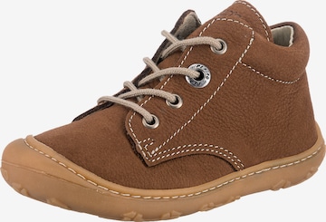 PEPINO by RICOSTA First-Step Shoes in Brown: front