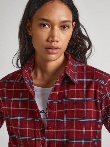 Pepe Jeans Bluse 'Kamila' in Rot