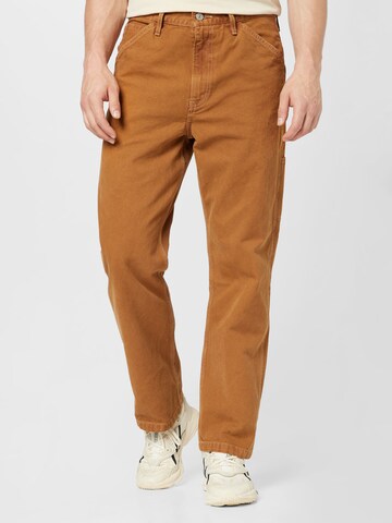 LEVI'S ® Loose fit Jeans '568™ Stay Loose Carpenter' in Brown: front