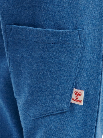 Hummel Tapered Trousers 'Glen' in Blue