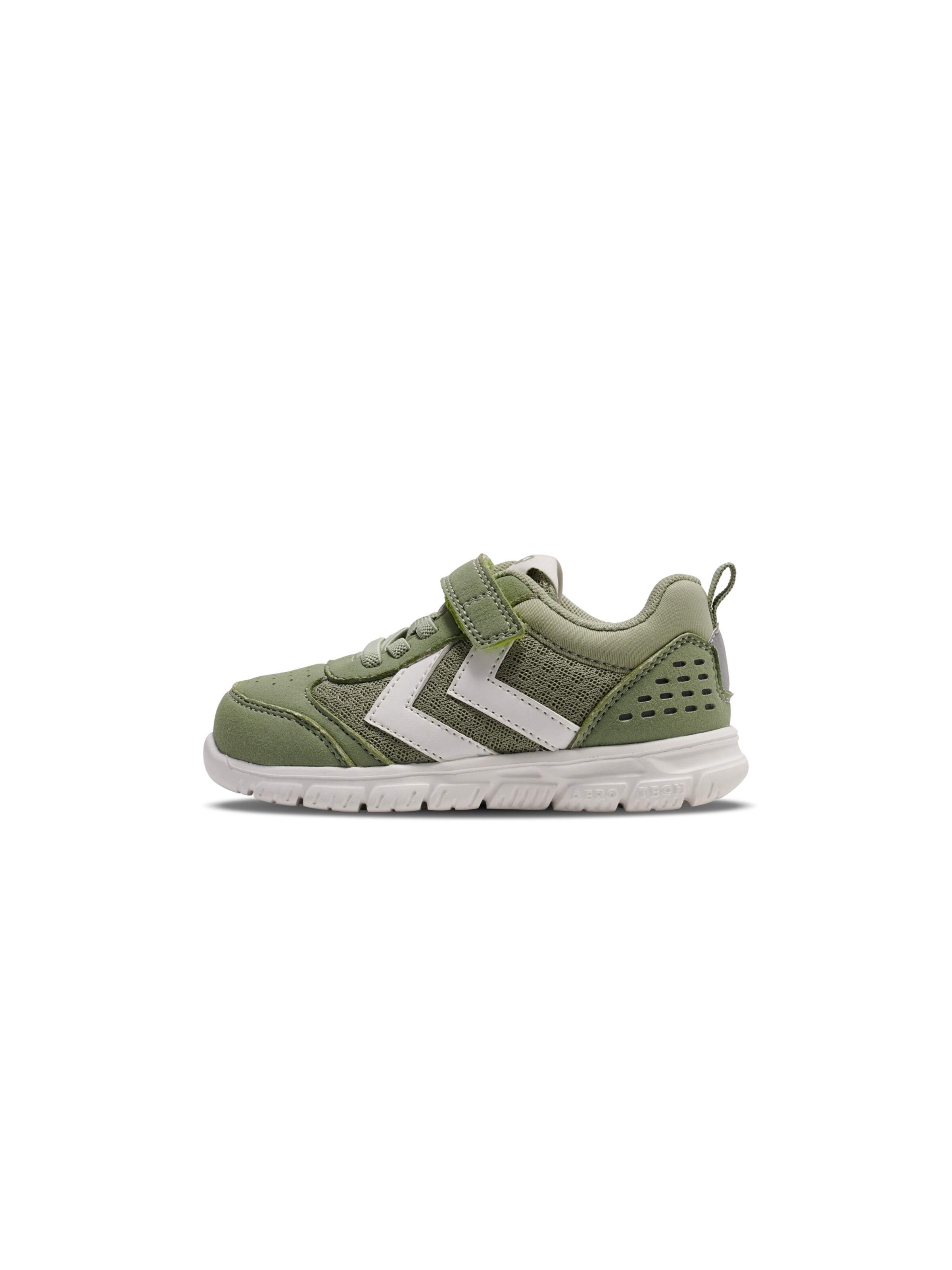 Hummel Sneakers in Green: front