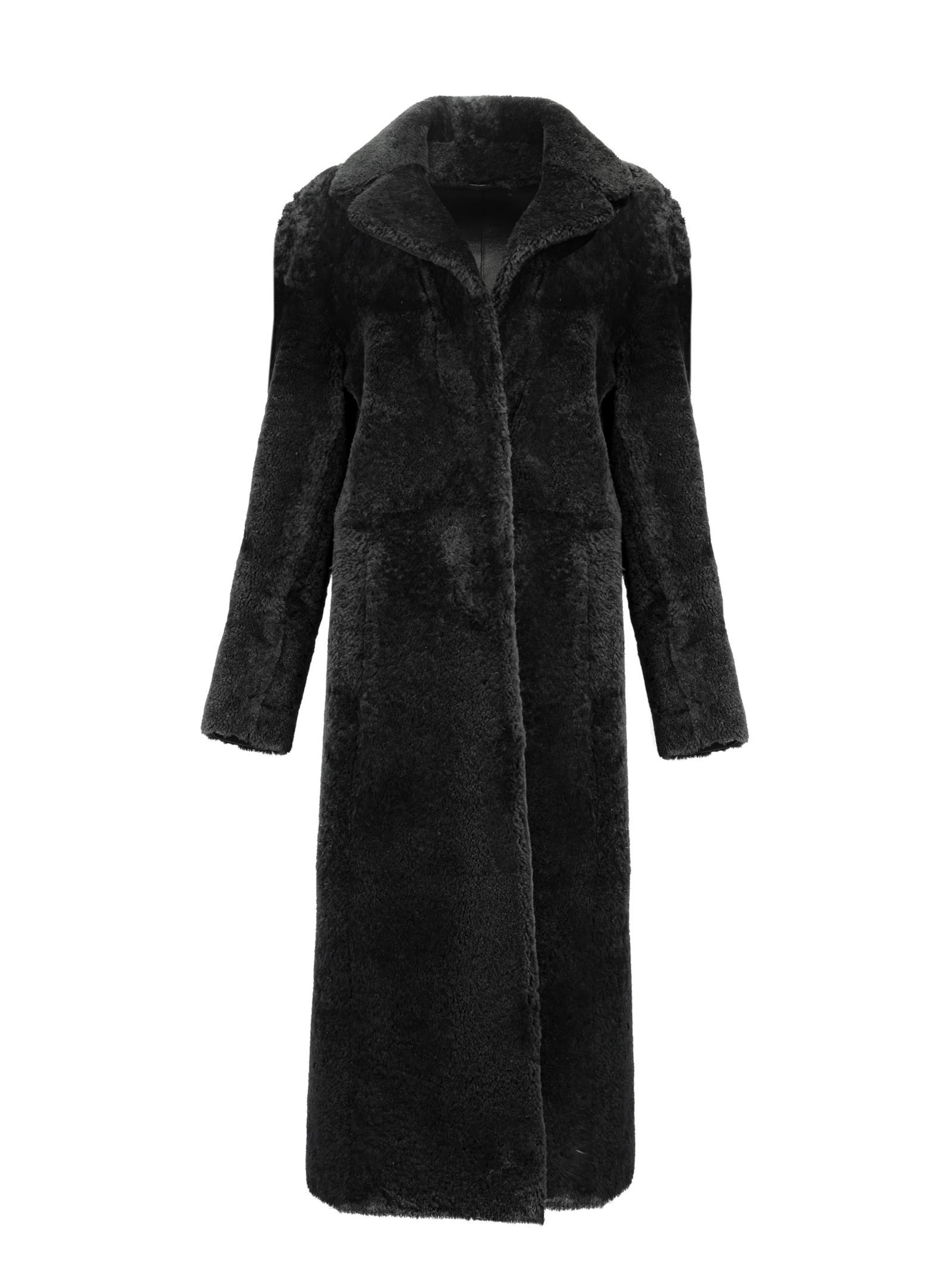 VESPUCCI BY VSP Wintermantel 'Jennifer' in Schwarz: Vorderseite