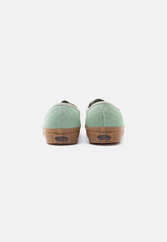 Baskets basses 'Authentic' VANS en vert