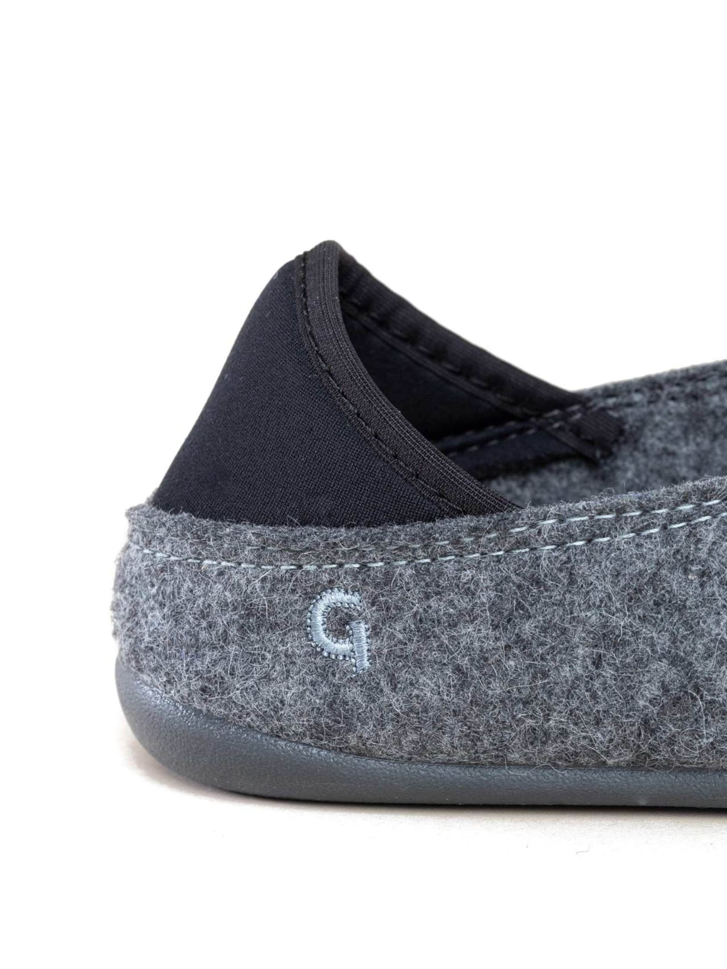 Gottstein Hausschuh 'Filzpantoffel Wool Slip-On'‌‌‌‌ in Grau