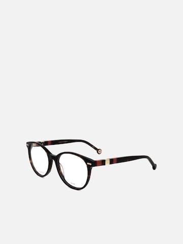 Lunettes de soleil 'Carolina Herrera HER 0109 Havana red 53/17/145 WOMAN Eyewear Frame' Carolina Herrera en marron : devant