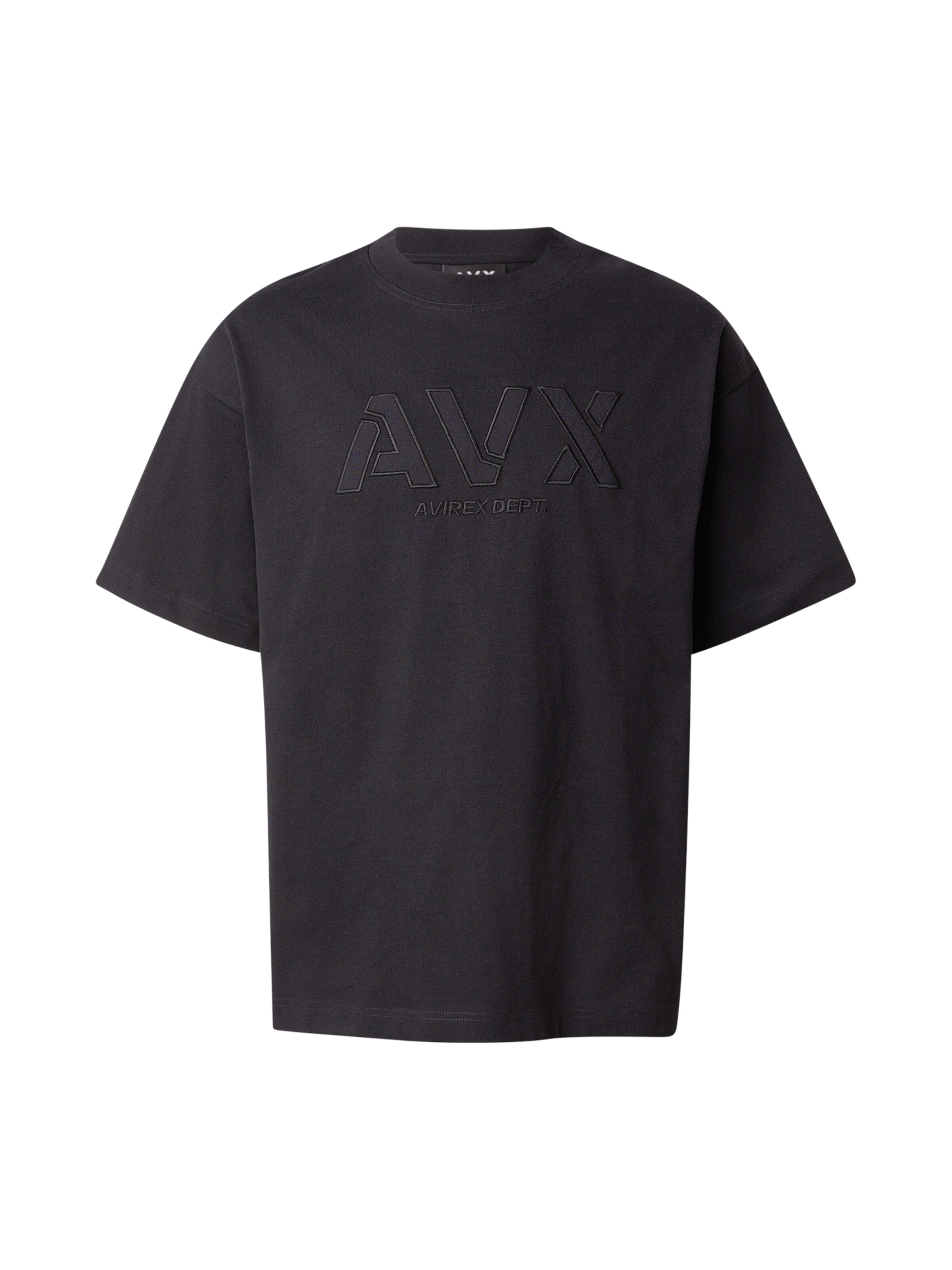 Avirex Shirt 'VELOCITY' in Black: front
