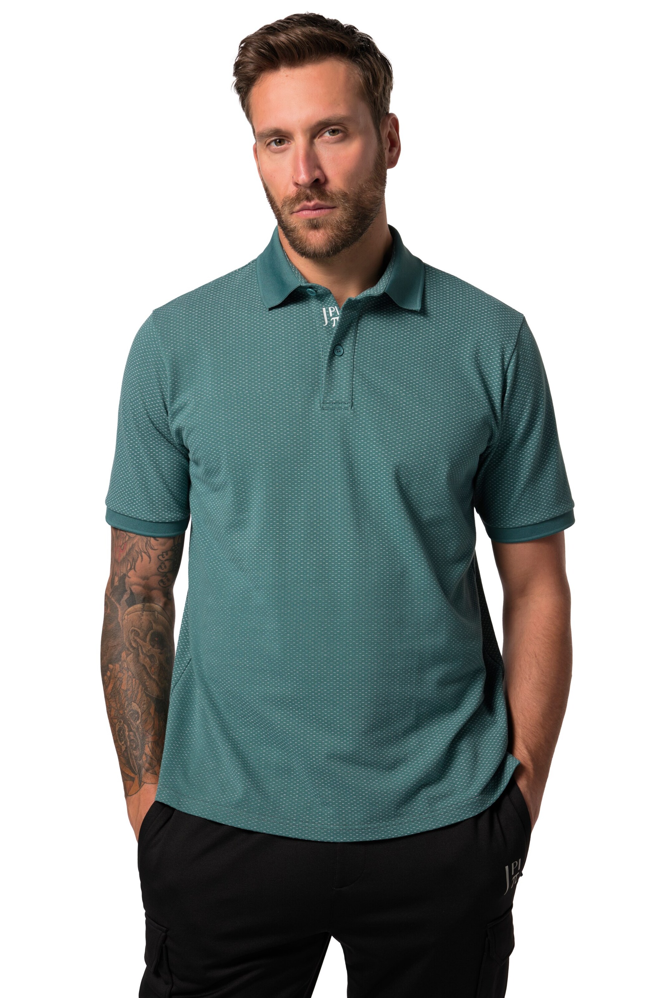 JAY-PI Shirt in Groen: voorkant