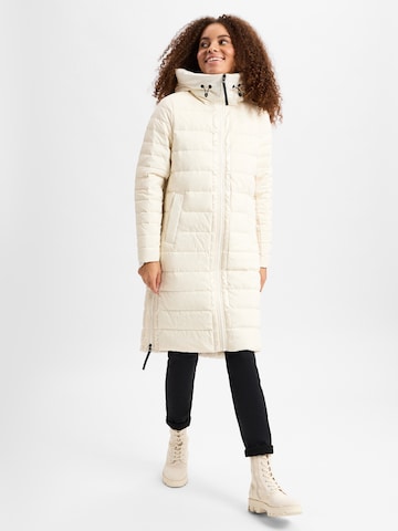DKNY Winter coat in Beige: front