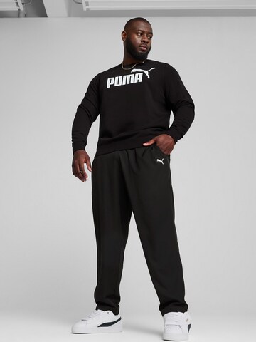 PUMA Sportsweatshirt 'Essentials No. 1' in Schwarz
