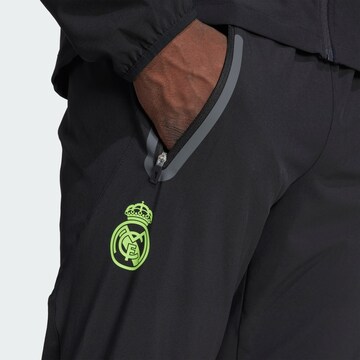 ADIDAS PERFORMANCE Regular Sporthose 'Real Madrid Tiro 25 Pro' in Schwarz