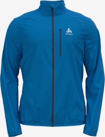 ODLO Athletic Jacket 'Zeroweight' in Blue: front